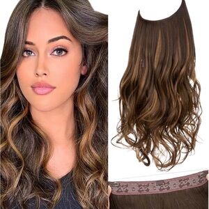 Brown Wavy Hair Extension